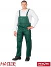 SPODNIE ROBOCZE OGRODNICZKI REIS MASTER ZIELONE