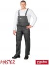 SPODNIE ROBOCZE OGRODNICZKI REIS MASTER SZARE