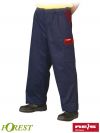 SPODNIE ROBOCZE DO PASA REIS FOREST GRANATOWO CZERWONE