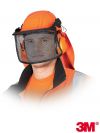 ZESTAW LEŚNY 3M KASK OSŁONA TWARZY NAUSZNIKI