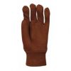 RĘKAWICE ROBOCZE EUROTECHNIQUE BAWEŁNIANE 50 G BRĄZOWE