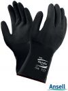 RĘKAWICE ROBOCZE ANSELL RAALPHAT58-270 GOSPODARCZE Z NITRYLU ANTYSTATYCZNE ODPORNE NA ZAGROŻENIA CHEMICZNE CZARNE
