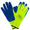 RĘKAWICE ROBOCZE URGENT 1010 OCIEPLANE POWLEKANE LATEKSEM SELRDYNOWO-NIEBIESKIE 12 PAR