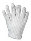RĘKAWICE OCHRONNE Z BIAŁEGO STYLONU REIS 12 PAR